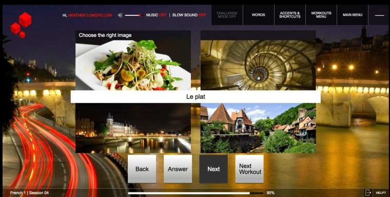 Fluenz French program