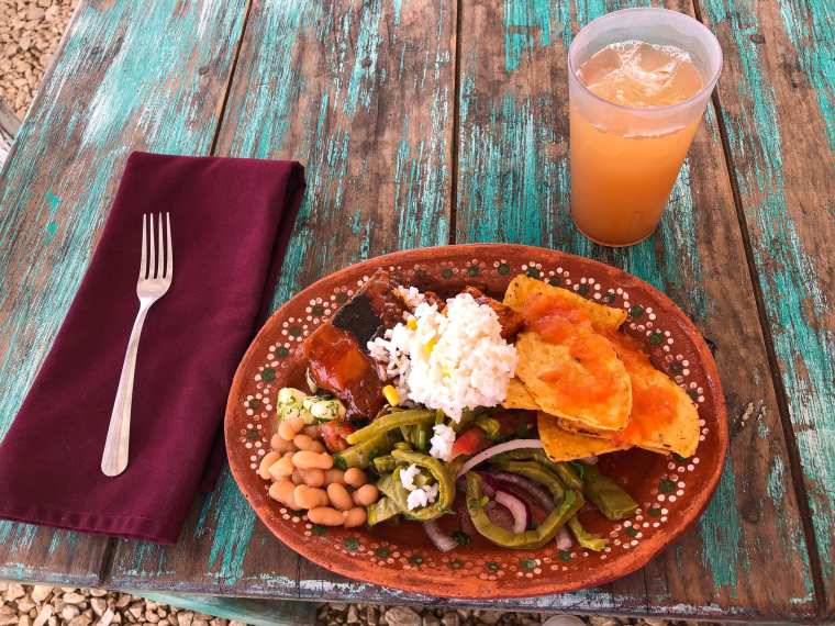 delicious authentic lunch