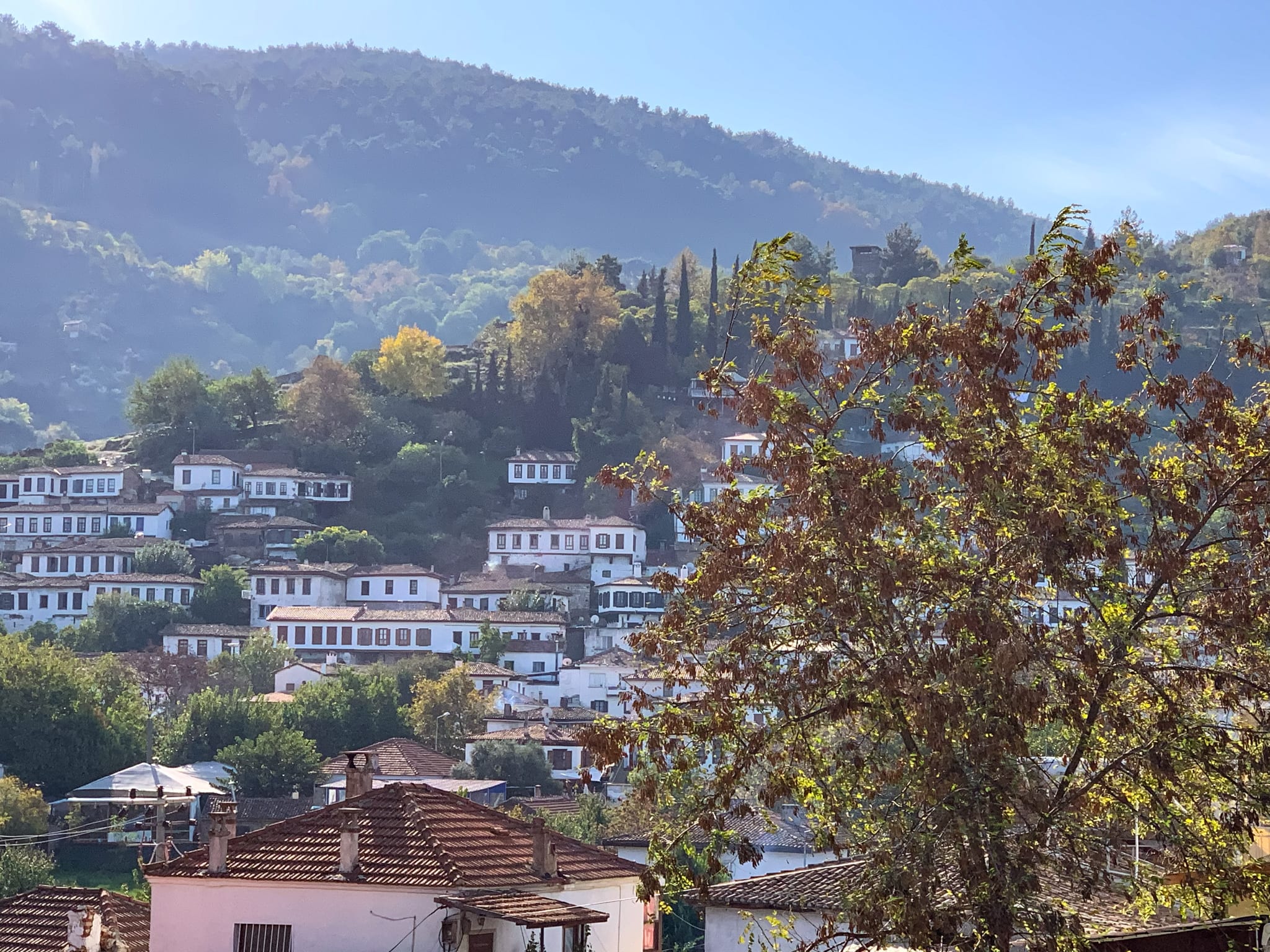 Sirince homes on a hill