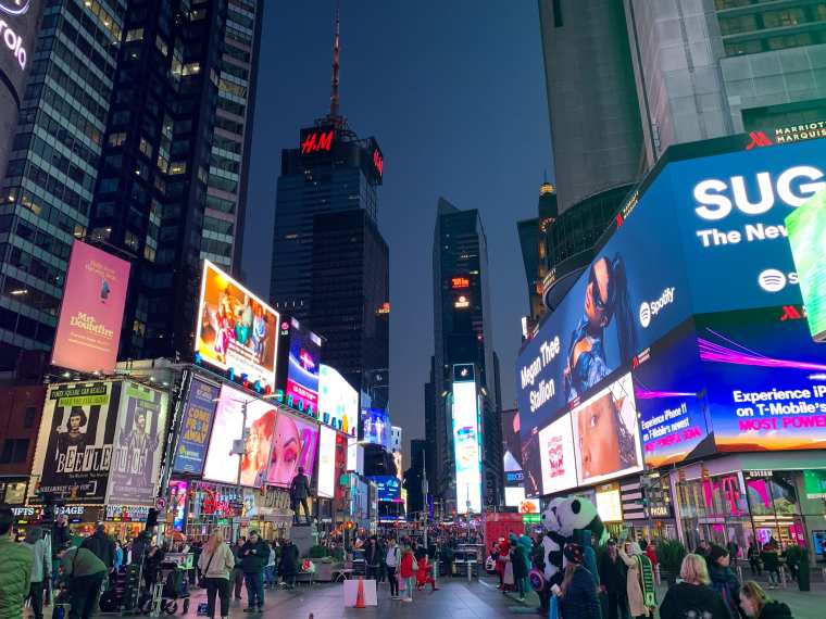 NewYorkCitytimessquarenight